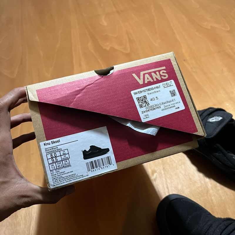 Vans knu Skool All Black, foto 4