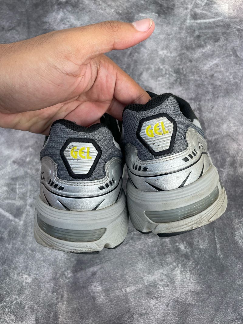 Sepatu Asics Gel 1090 Yellow Silver, foto 4