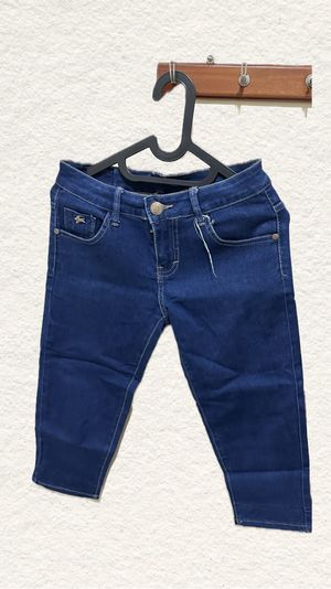 Burberry 7/8 Blue Jeans | XL (small)