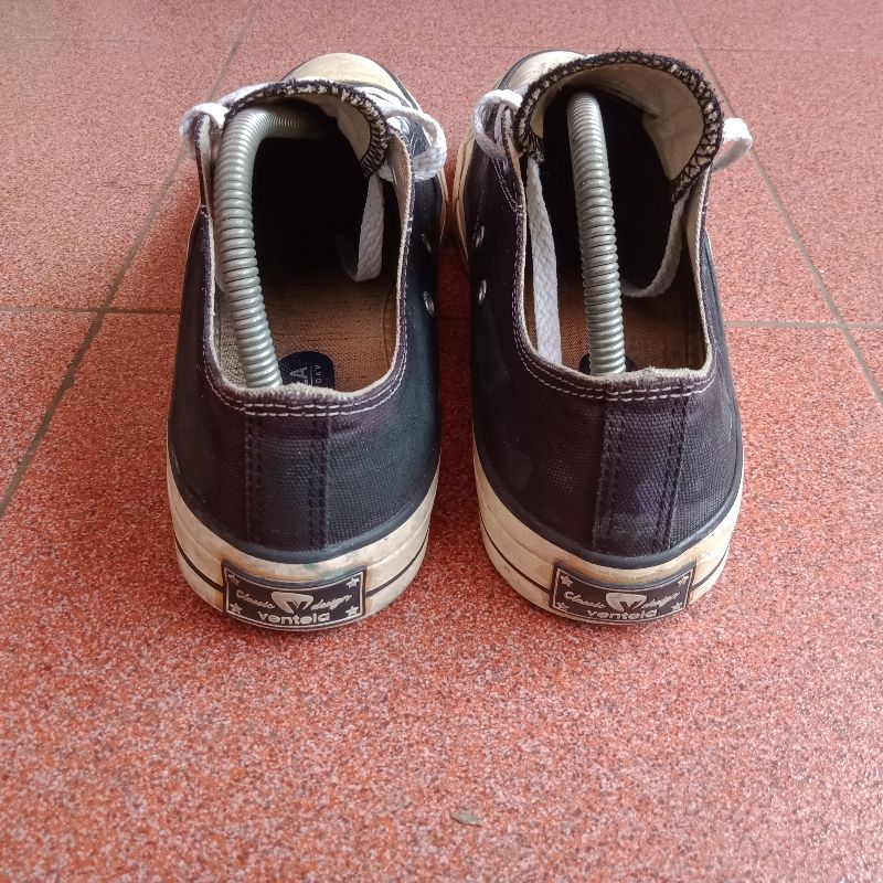 Sepatu ventela black white, foto 3