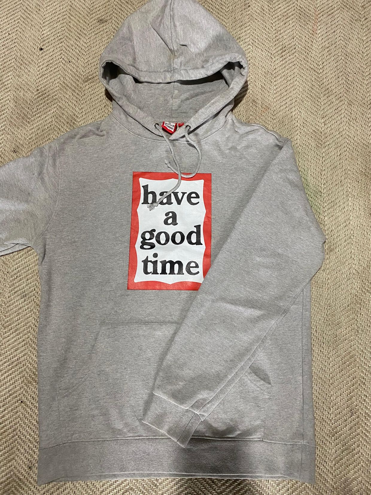 Casual Hoody Pria gray