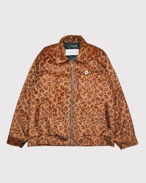 Thanksinsomnia Luxury Streetwear Leather jacket Pria brown