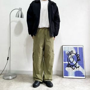 Lepsim Cargo relaxed longpants olive green, Loose Fit