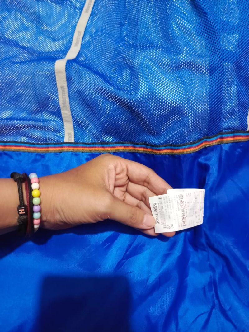 Jaket outdoor marmot gobcore biru, foto 8