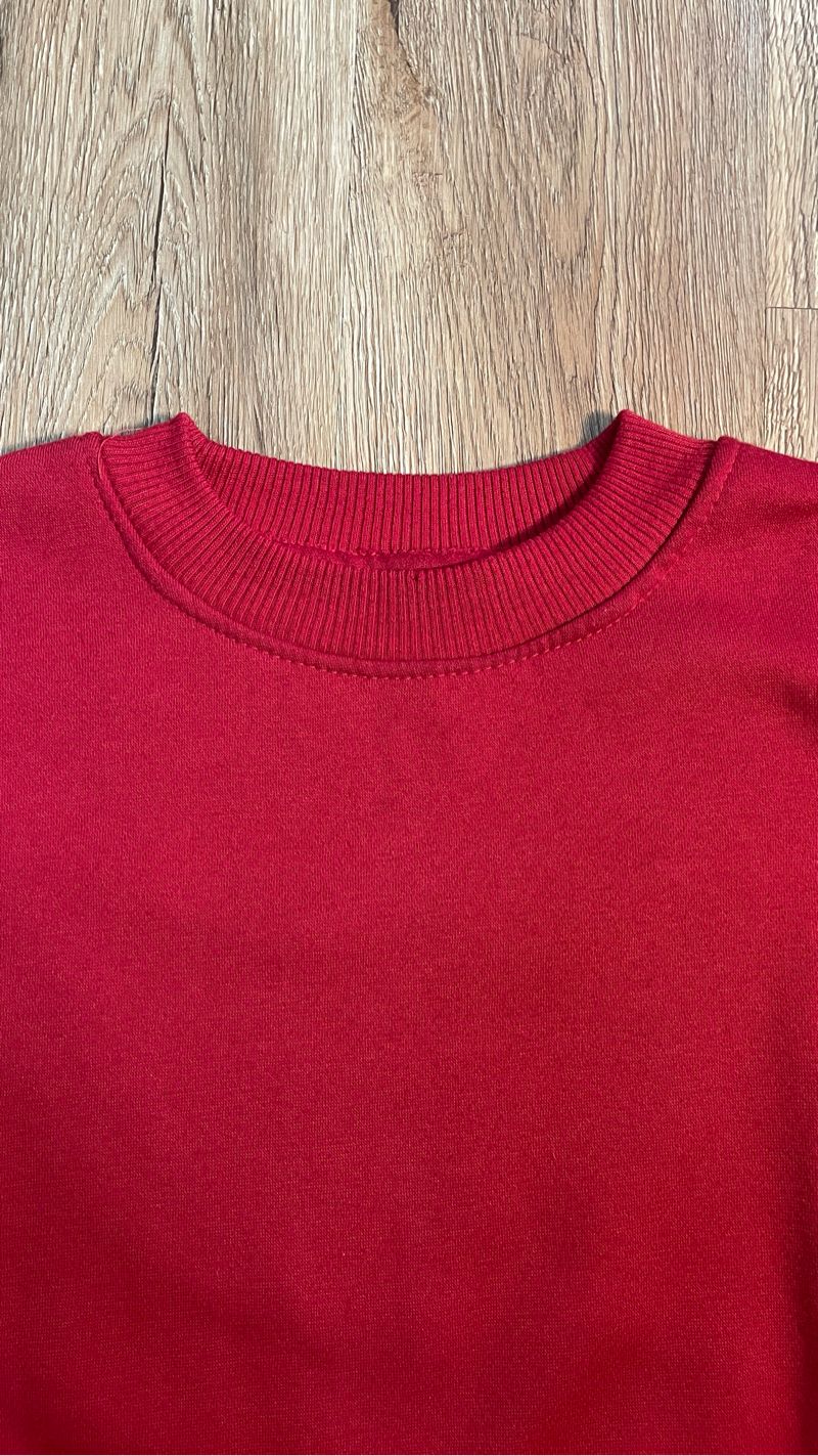 No Brand Maroon Crewneck Sweater, foto 2