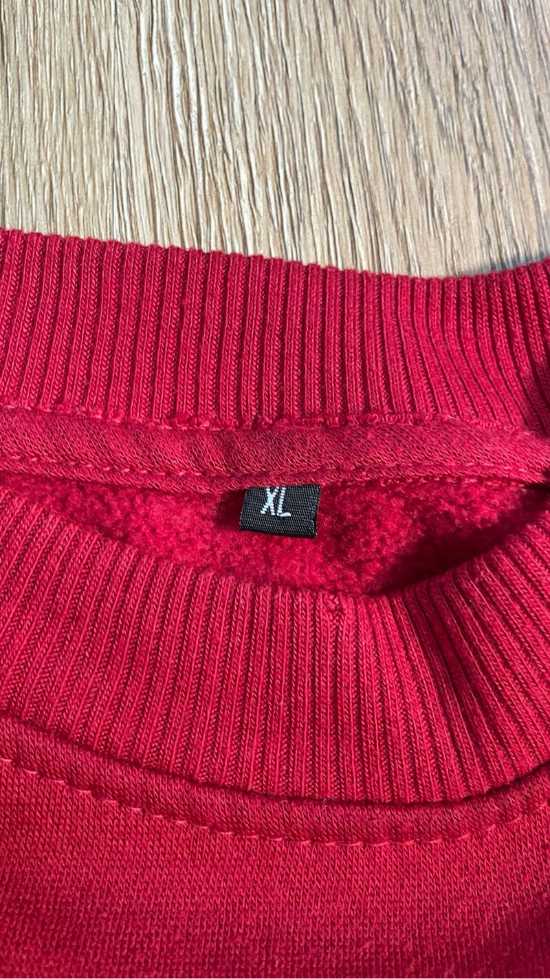 No Brand Maroon Crewneck Sweater, foto 3