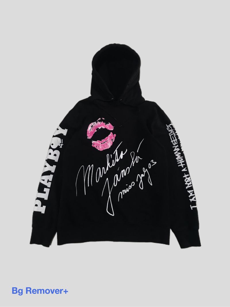 PLAYBOY X IAM NOT A HUMAN BEING HOODIE Preloved