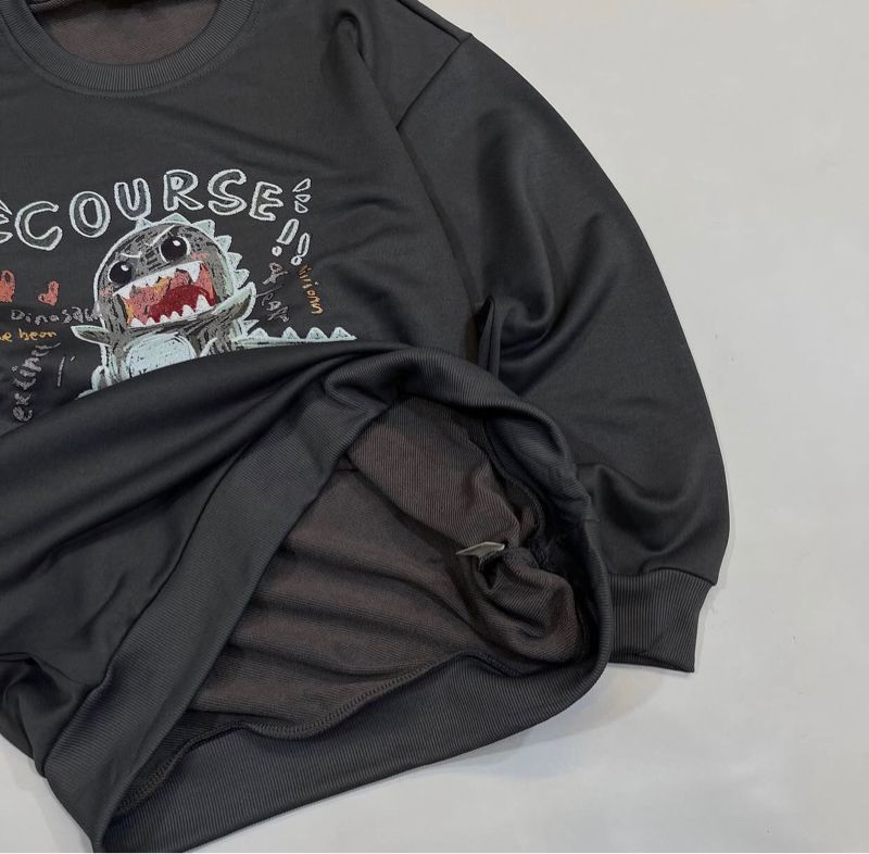 Vintage Y2K Sweatshirt Pria gray, foto 4