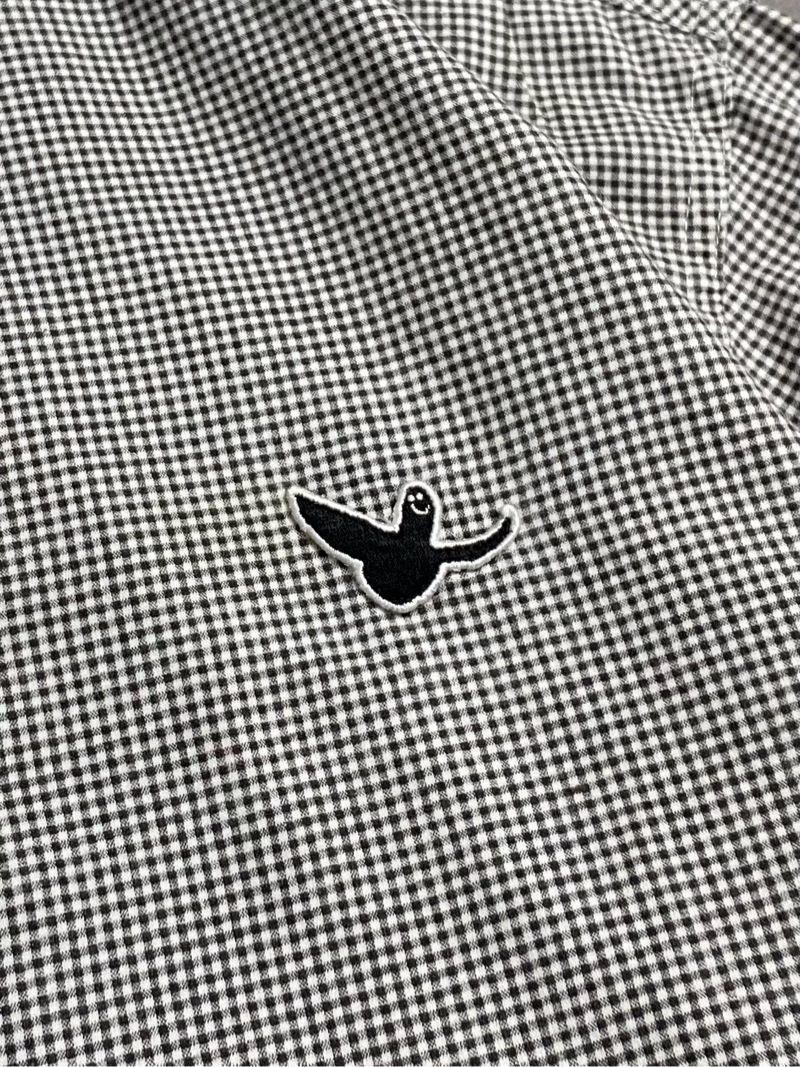 MARK GONZALES LONGSLEEVED GINGHAM SHIRT, foto 6