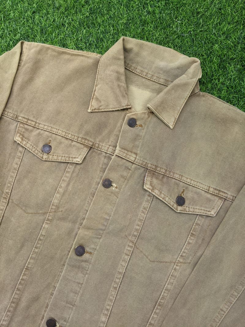 JACKET JEANS UNBRAND COKLAT, foto 4