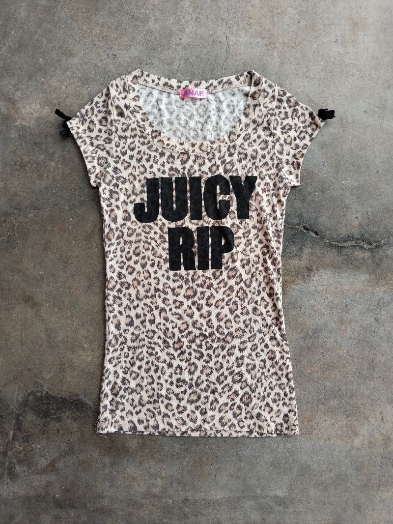 Anap leopard skin pattern women top, foto 2