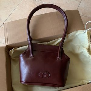 Mili fili emily bag oxblood preloved
