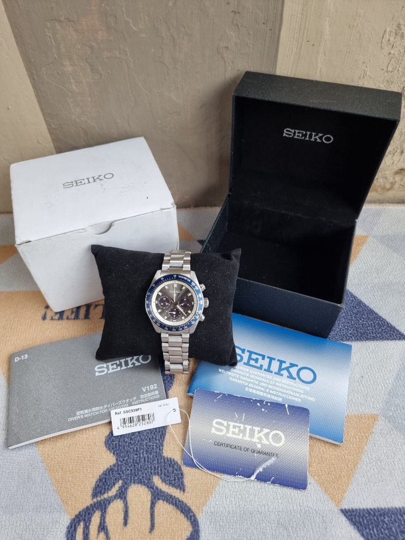Seiko Prospex SSC939 SSC939P1 Speedtimer Solar Chronograph, foto 8