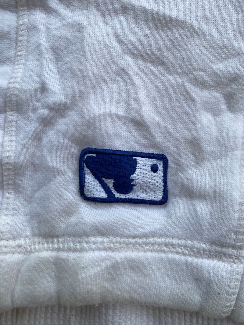 MLB DODGERS BONE WHITE HOODIE, foto 5