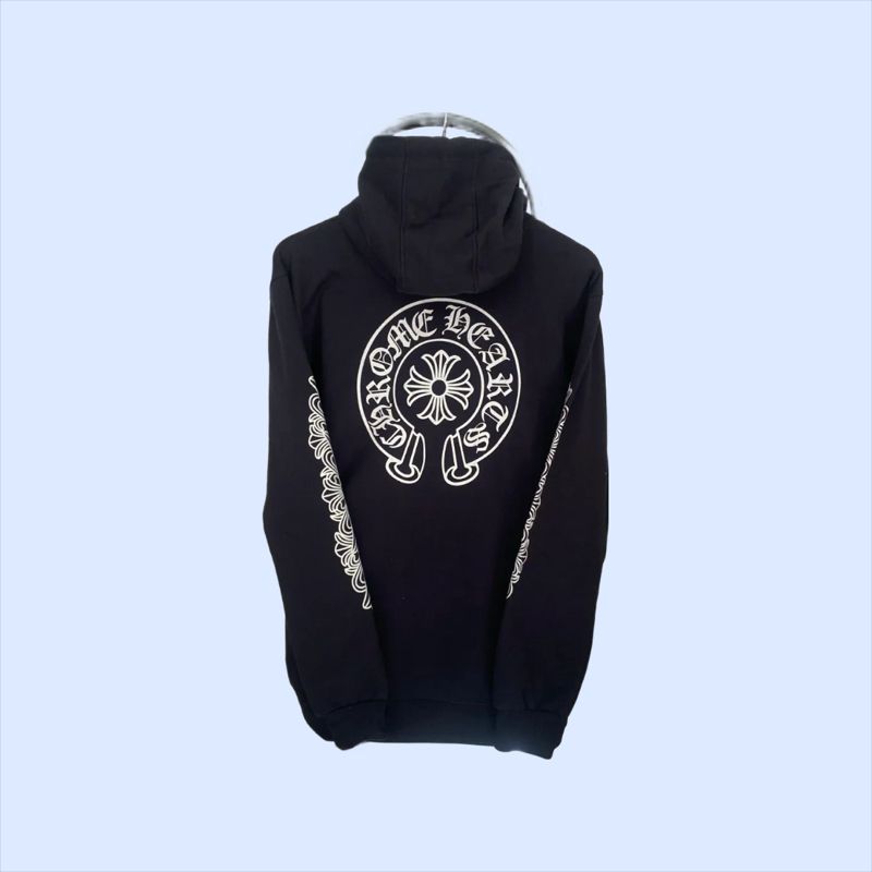 Chorme Hearts Hoodie Black, foto 2