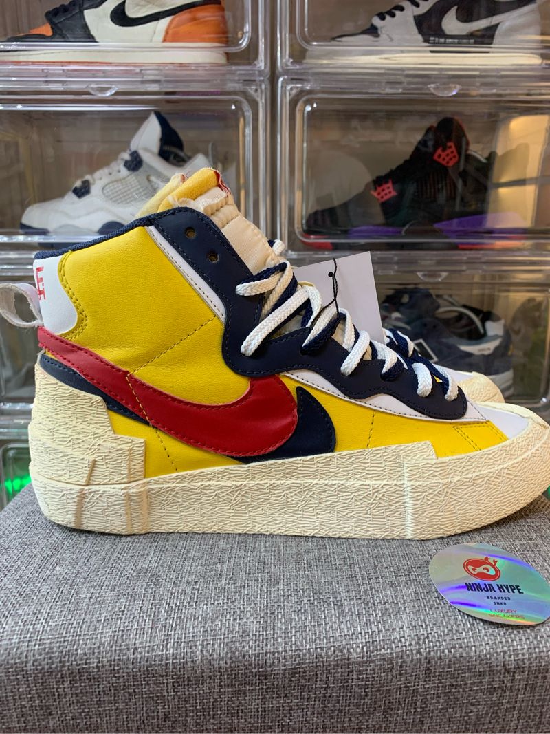 Nike BLAZER MID SACAI VARSITY MAIZE, foto 3