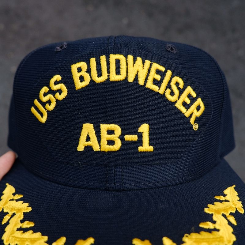 VINTAGE HAT USS BUDWEISER 90s, foto 2
