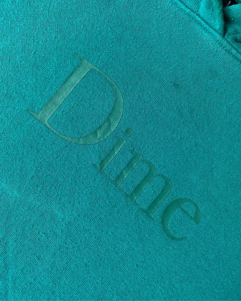 Dime MTL Classic Logo Hoodie Emerald, foto 2