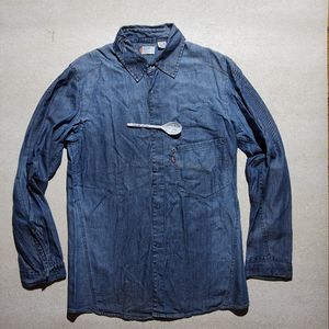 LEVIS ENGINEERED JEANS denim shirt size L