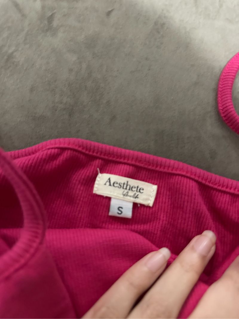Aesthete Fuschia Tanktop, foto 2