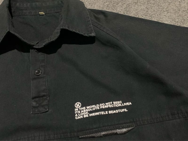 polo shirt y2k grunge, foto 2