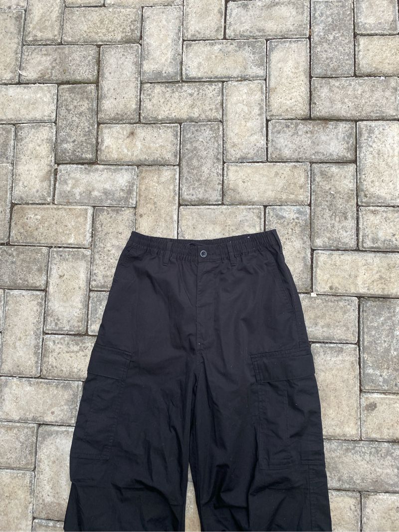 GU CARGO LONG PANTS BLACK, foto 6