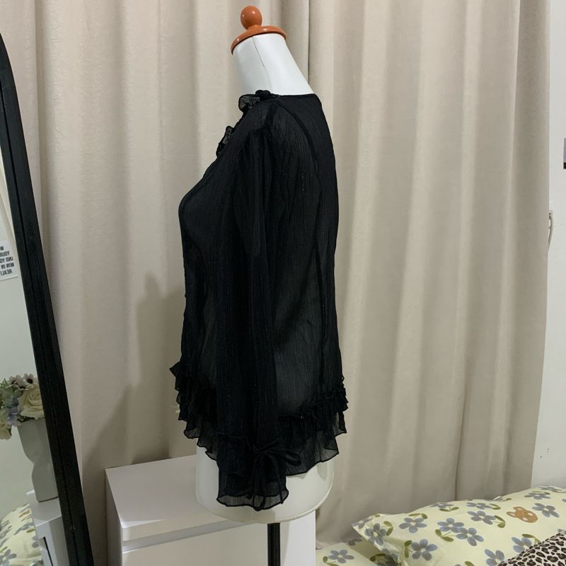 Black Vintage Blouse, foto 2