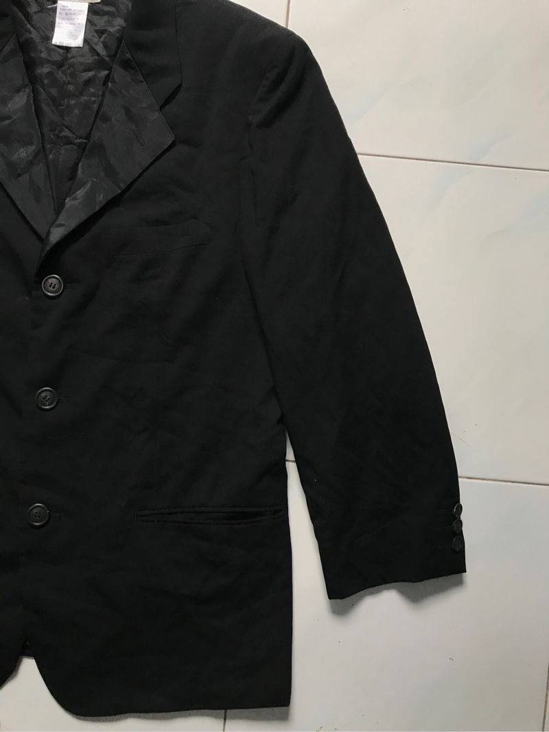Issey miyake mens black blazer, foto 3