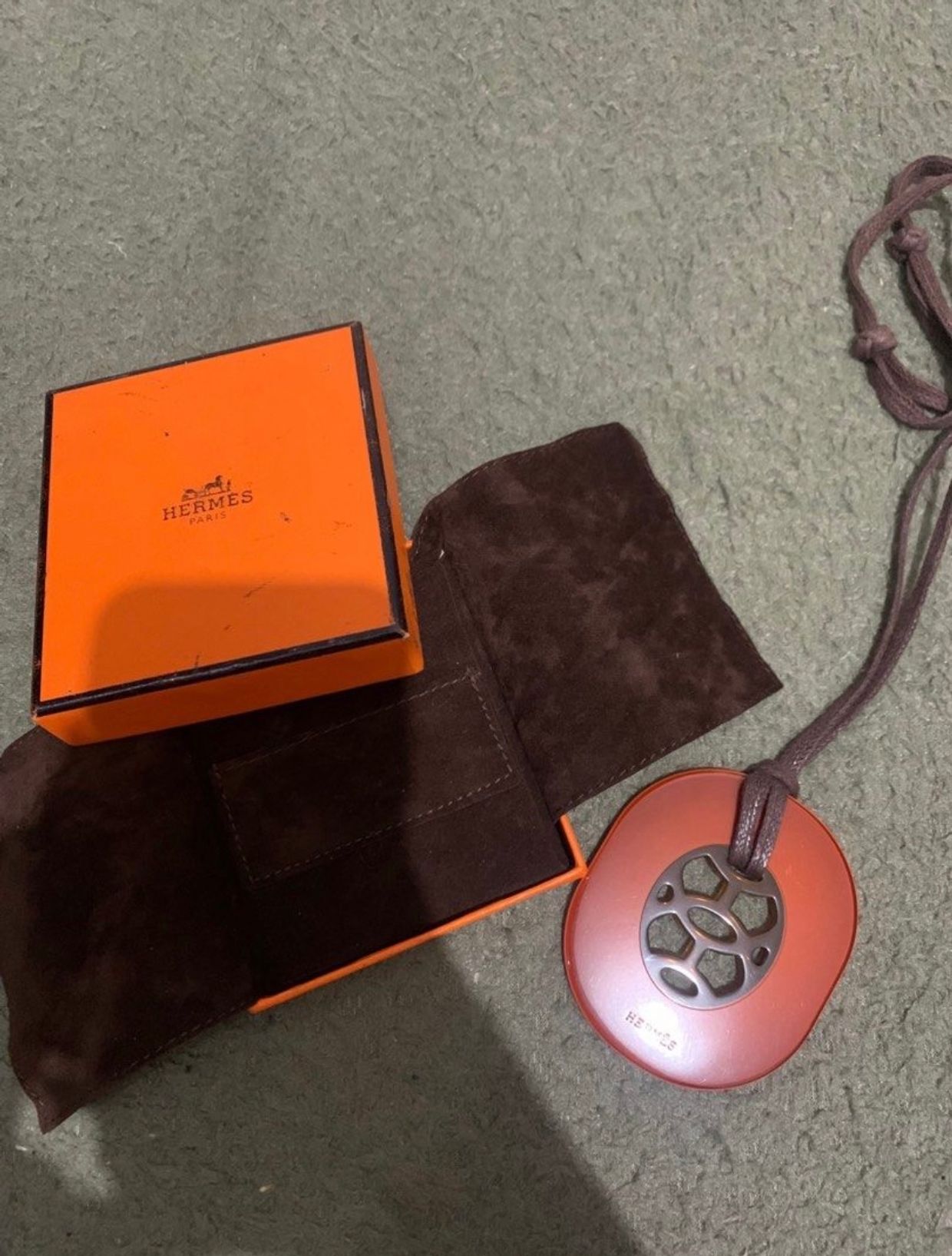 Hermes Casual Jewellery Wanita brown orange