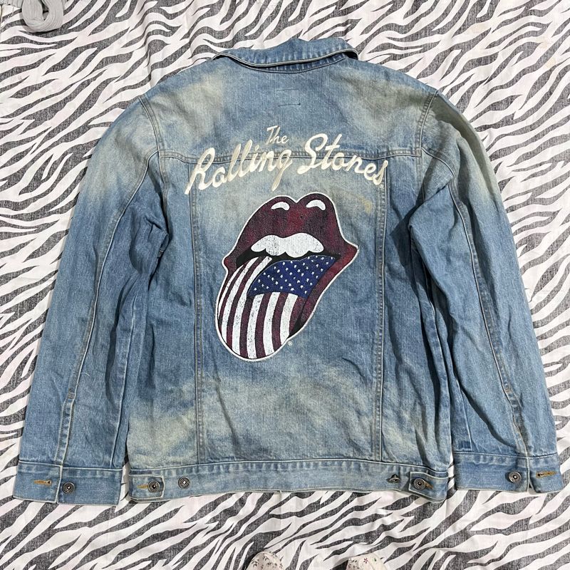 Y2K auth Rolling stones denim jacket, foto 2
