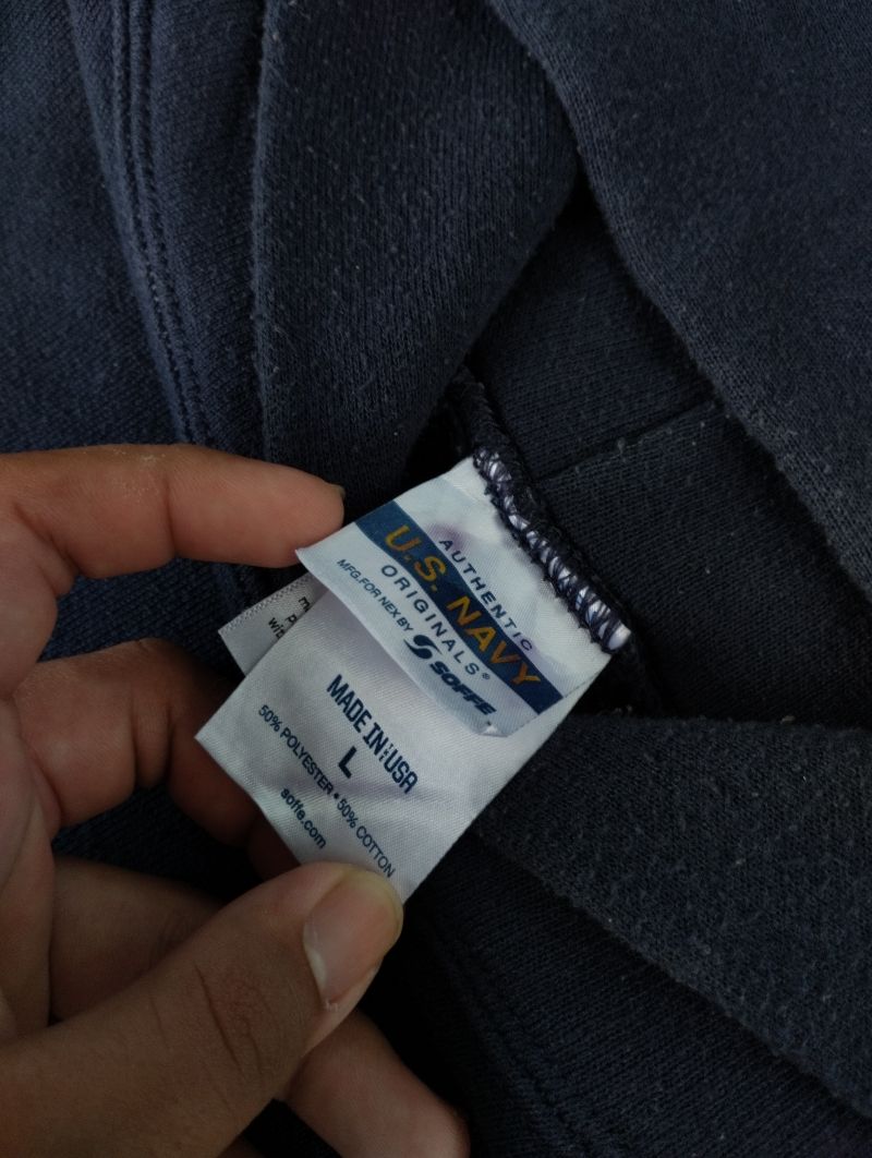 Hoodie Soffe US NAVY 90's, foto 3