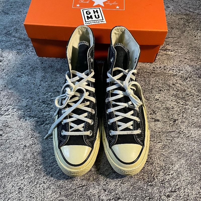 Converse 70s Hi Black White, foto 5