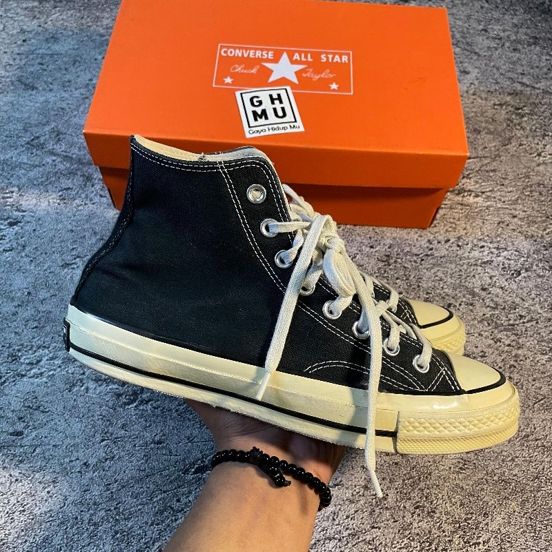 Converse 70s Hi Black White, foto 4