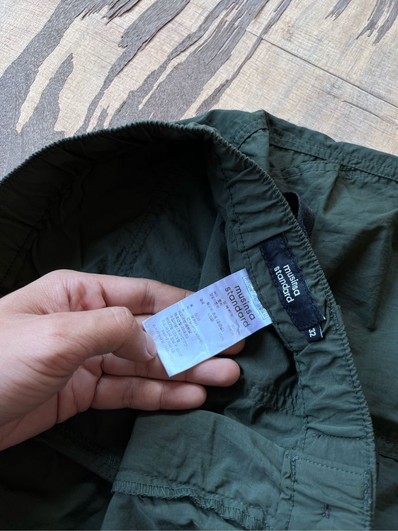 Musinsa Standard Utility Short Green Second Original, foto 4