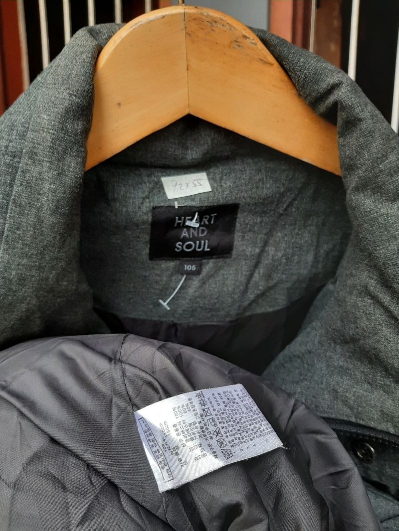 Vintage Casual Puffer jacket Pria black, foto 3