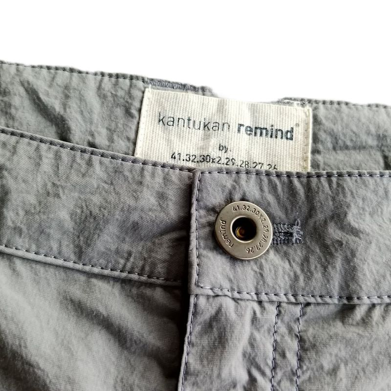 Casual Minimalist Short Pria tan, foto 3