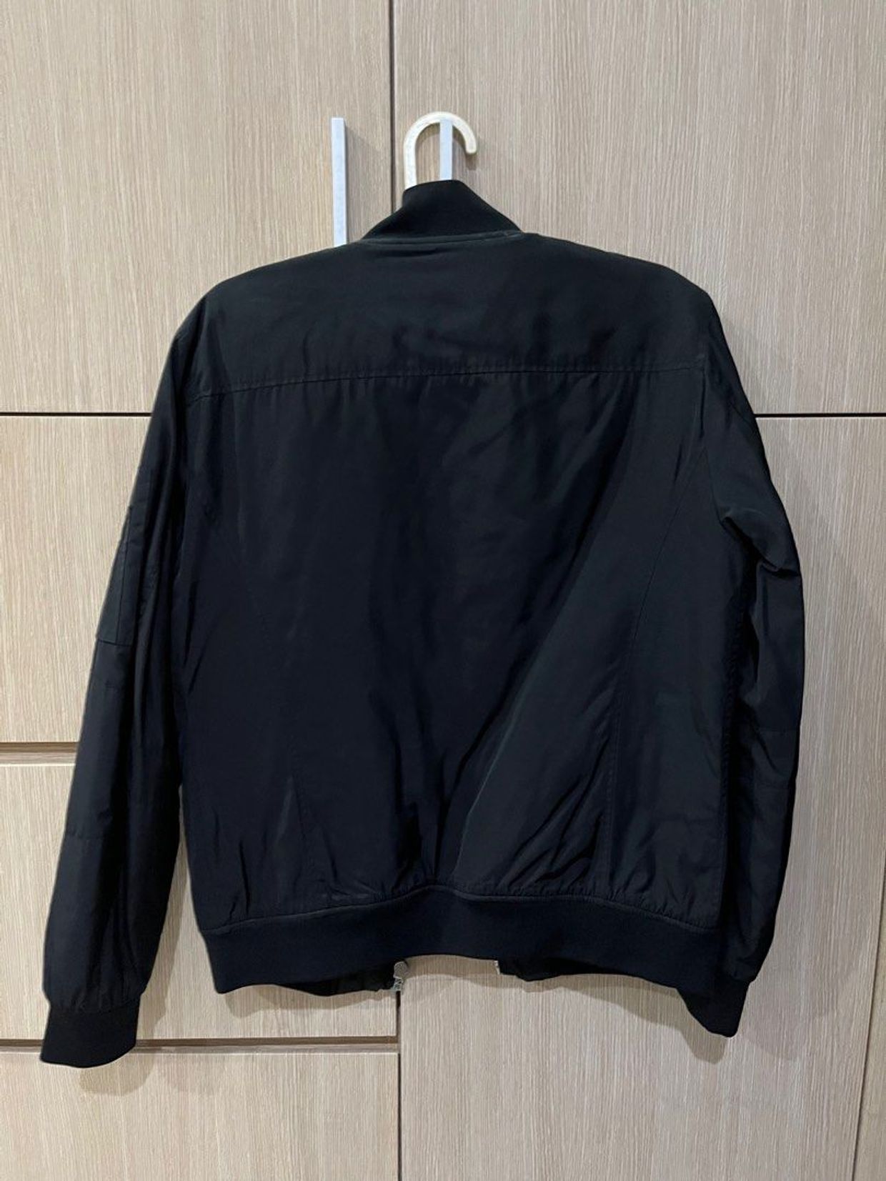 ZARA Casual Bomber jacket Pria black, foto 2
