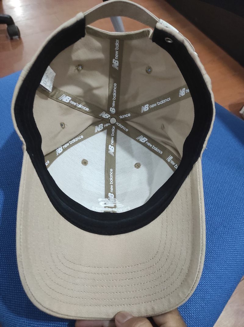New Balance Avant Garde Casual Hat Pria cream tan, foto 2