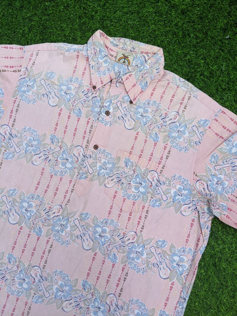 KEMEJA MOTIF HAWAIIAN, foto 3