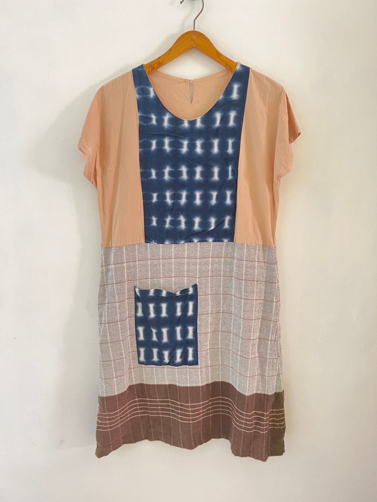 Midi Cotton Dress combined with local