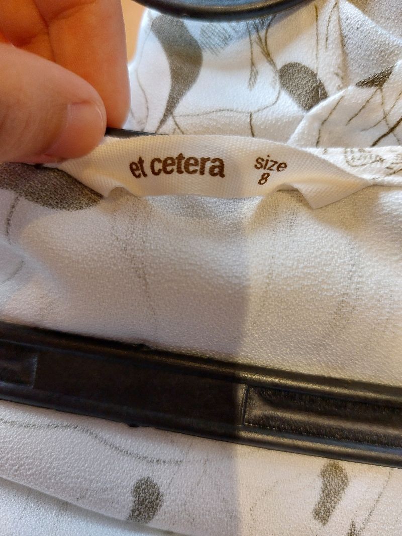 Preloved et cetera printed boxy blouse, foto 3