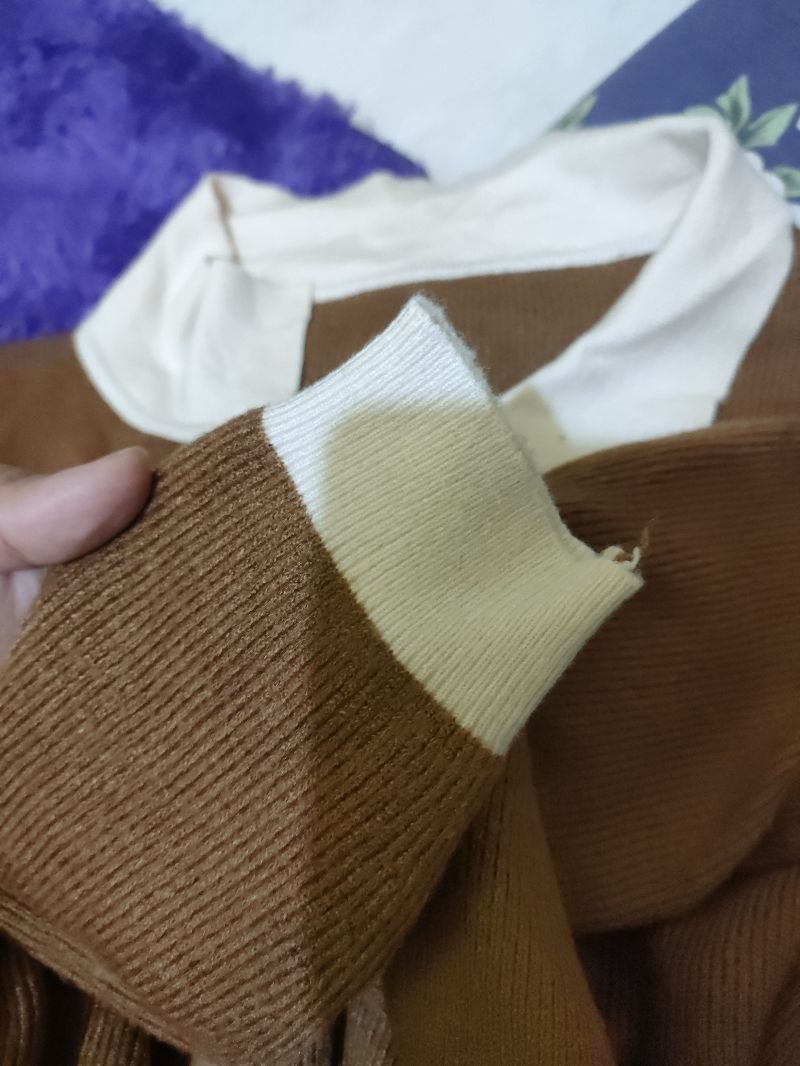 Cardigan Coklat cream, foto 3