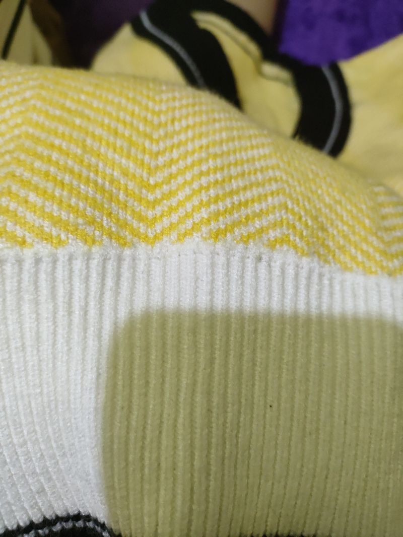 Cardigan Kuning zig-zag PRELOVED BKK Premium, foto 4