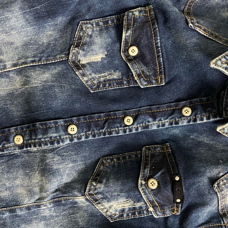 Buckaroo Denim Shirt Indigo, foto 4