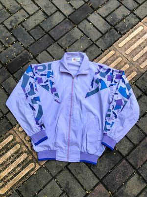 Direct Racing/ Windbreaker colorblock racing jacket