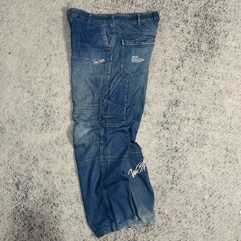 W&SB Baggy Utility Denim Cargopants, foto 7