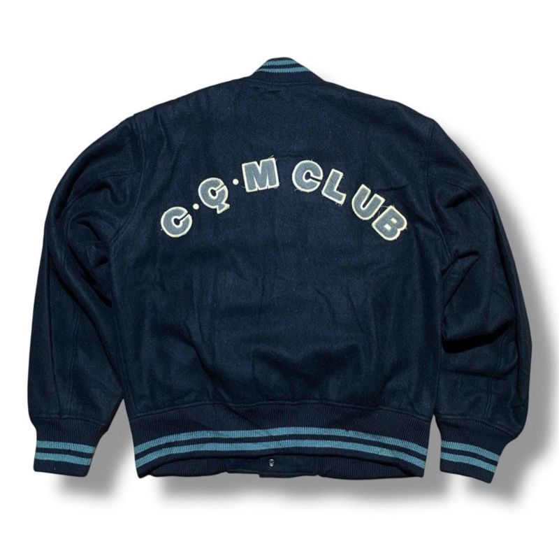 Vintage Comme Ca Du Mode Men Japanese Brand wool Varsity Jac