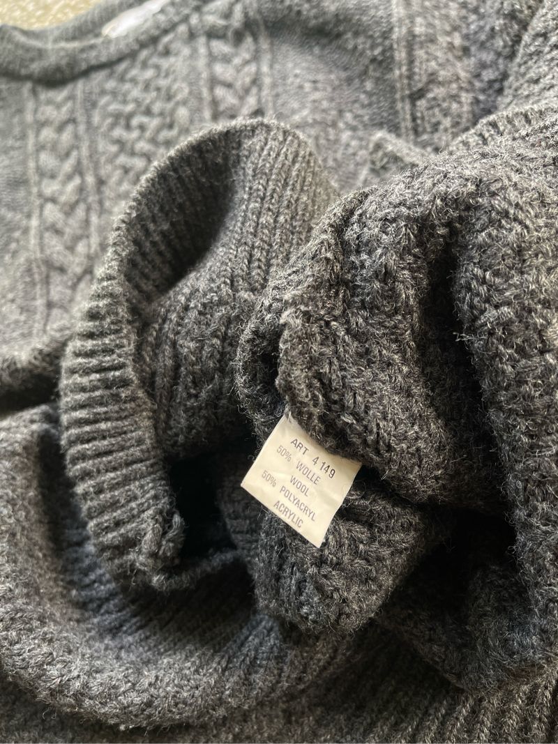 🧶 TOM TAILOR – MADE IN ITALY CABLE KNIT SWEATER, foto 5