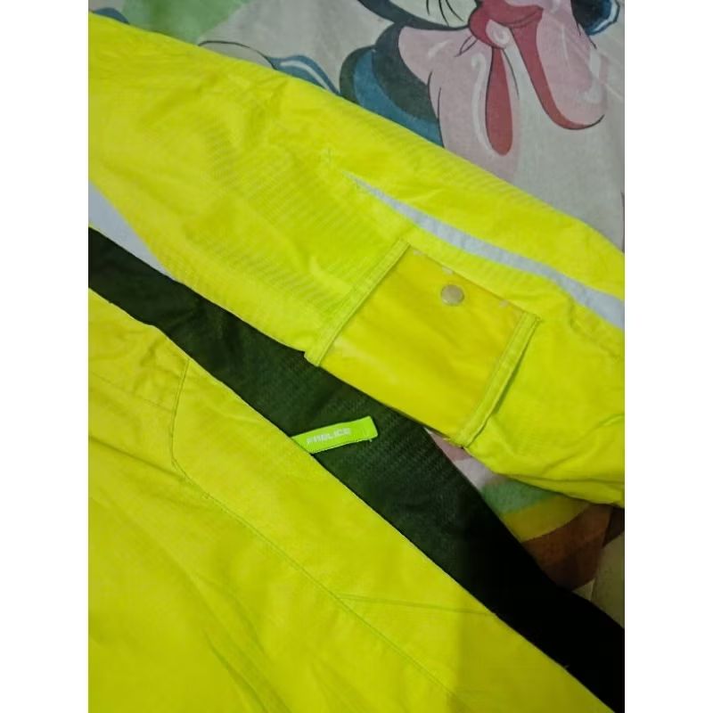 Jaket Outdoor Gorpcore Fablice Hijau Stabilo, foto 4