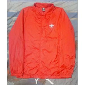 Coach Jaket Umbro Vintage Small Logo Red